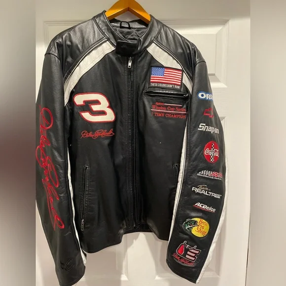 AUTHENTIC DALE EARNHARDT LEATHER JACKET